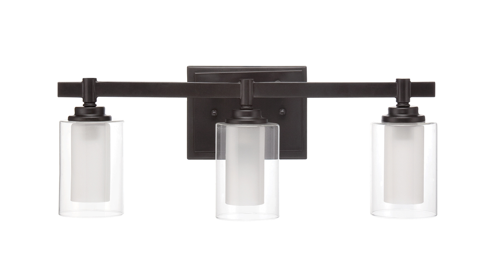 Celeste 3 Light Vanity in Espresso