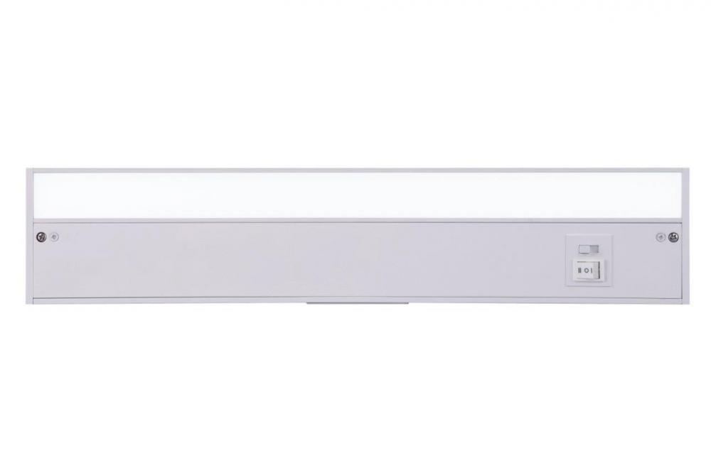 18" Under Cabinet LED Light Bar in White (3-in-1 Adjustable Color Temperature)