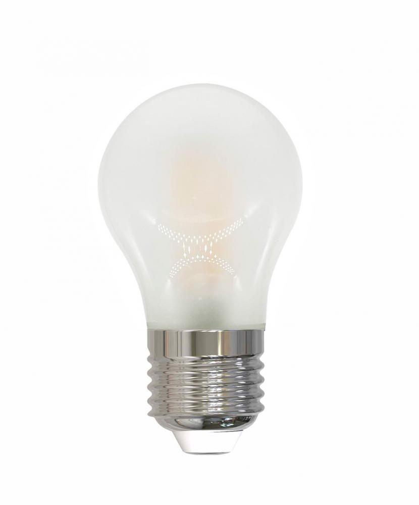 3.23" M.O.L. Frost LED A15, E26, 4W, Dimmable, 3000K