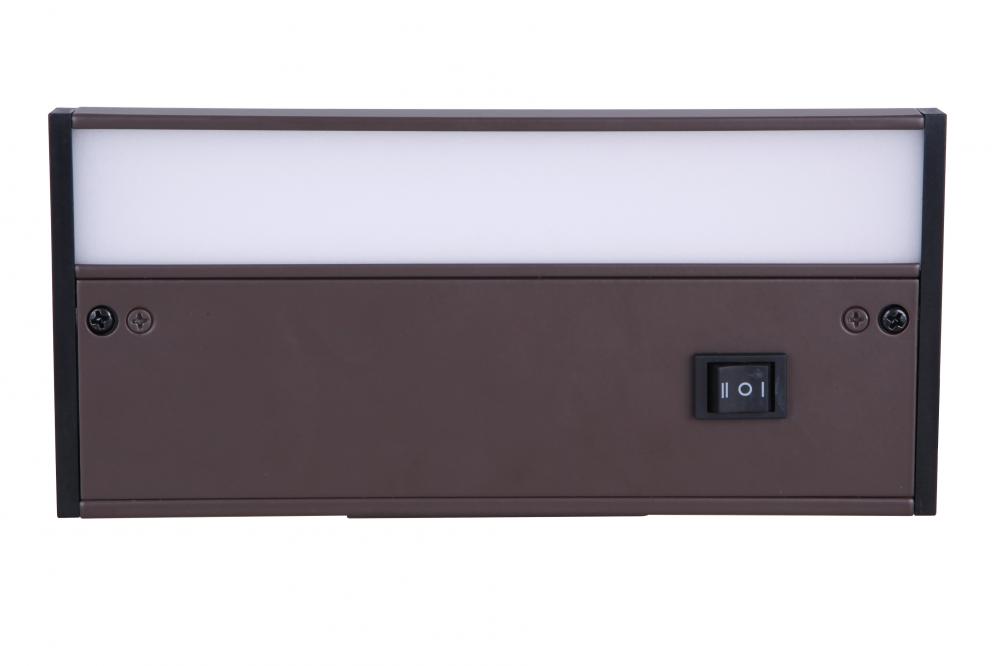 8" Under Cabinet LED Light Bar in Bronze