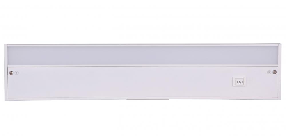 18" Under Cabinet LED Light Bar in White