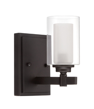 Craftmade 16705ESP1 - Celeste 1 Light Wall Sconce in Espresso