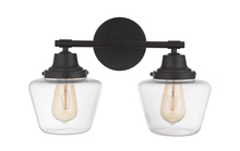 Craftmade 19518FB2 - Essex 2 Light Vanity in Flat Black