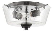 Craftmade 41982-ESP-CS - Grace 2 Light Flushmount in Espresso (Clear Seeded Glass)