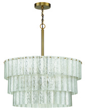 Craftmade 48696-SB - Museo 9 Light Pendant in Satin Brass