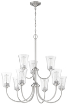 Craftmade 50429-BNK - 9 Light Chandelier