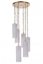 Craftmade 57996-SNG - Myos 6 Light Pendant in Sunset Gold