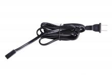 Craftmade CPK11-PG6-BLK - 6' Under Cabinet Puck Cord and Plug in Black