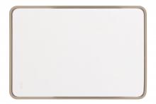 Craftmade MIR2403RRT-SB3C - Monica 24"x 36" Framed Rounded Rectangular Edge Lit LED Mirror, Defogger & Dimmer, 3000-5000