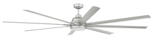 Craftmade RSH84PN8 - Rush 84" 8-Blade Indoor/Outdoor (Wet) Ceiling Fan in Painted Nickel w/ Painted Nickel Blades