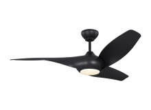 Visual Comfort & Co. Fan Collection 3TNSM52MBKD - Topan Smart 52 LED - Midnight Black